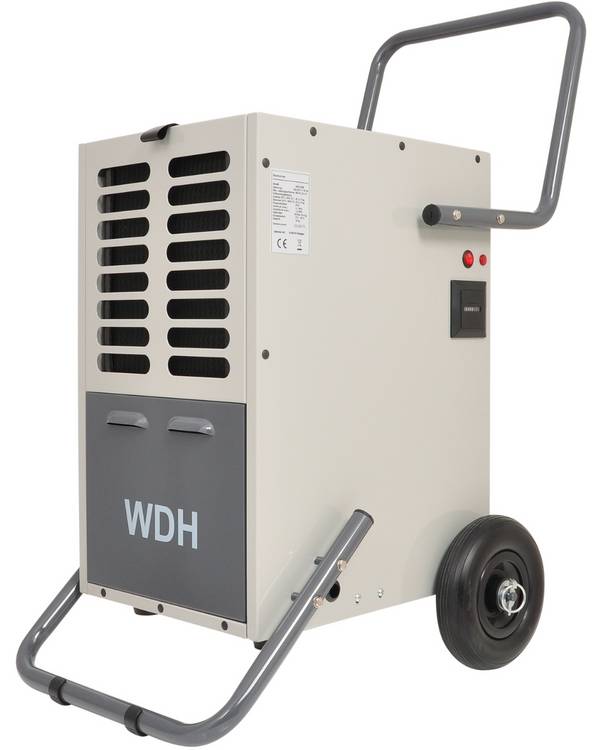 WDH Bautrockner WDH-50B - für 100m² - 50 Liter/Tag - mit geeichtem (MID) Stromverbrauchszähler (kW/h Zähler)