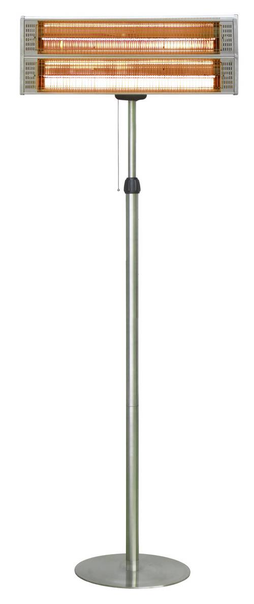 WDH Stand-Heizstrahler WDH-240GT - 2.4000 W - Outdoor & Indoor - Terrassenstrahler, Balkonheizer, Heizpilz-2