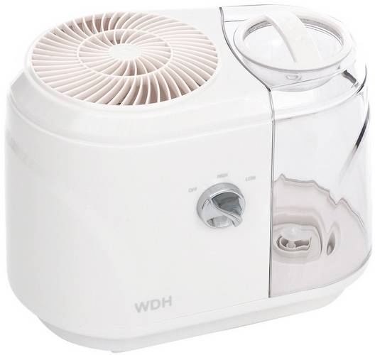 WDH Luftbefeuchter WDH-SA6501 - 25m² - Natürliche Verdunstung über spezielles Membran 15W - leise - Baby, - Kinderzimmer-0