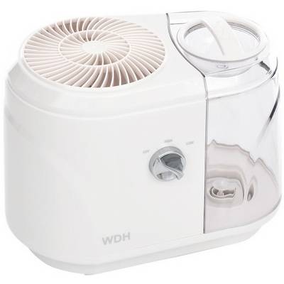 WDH Luftbefeuchter WDH-SA6501 - 25m² - Natürliche Verdunstung über spezielles Membran 15W - leise - Baby, - Kinderzimmer-0