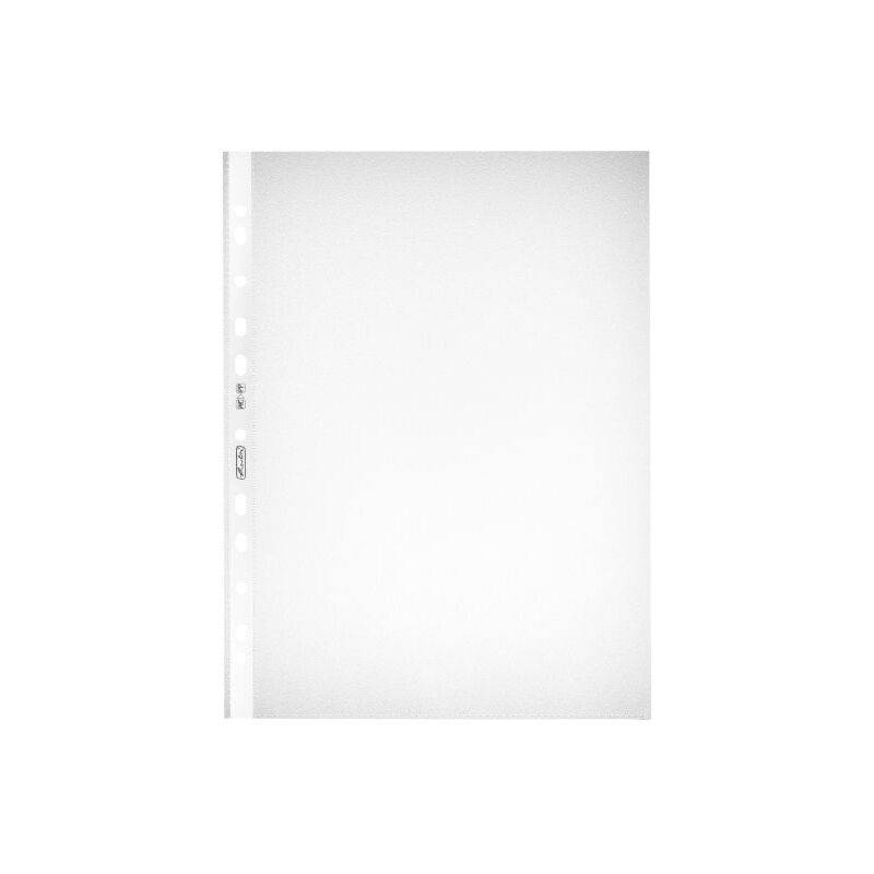 herlitz Prospekthülle, DIN A4, genarbt, 0,055 mm-0