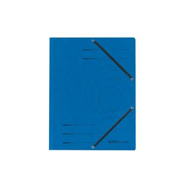 herlitz Eckspannermappe easyorga, DIN A4, blau