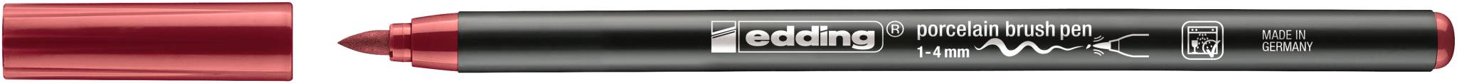 edding 4200 Porzellanpinselstift karmesin-0