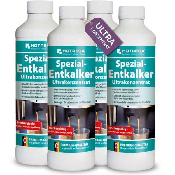 HOTREGA Spezial Entkalker Ultrakonzentrat Sets - Menge:4