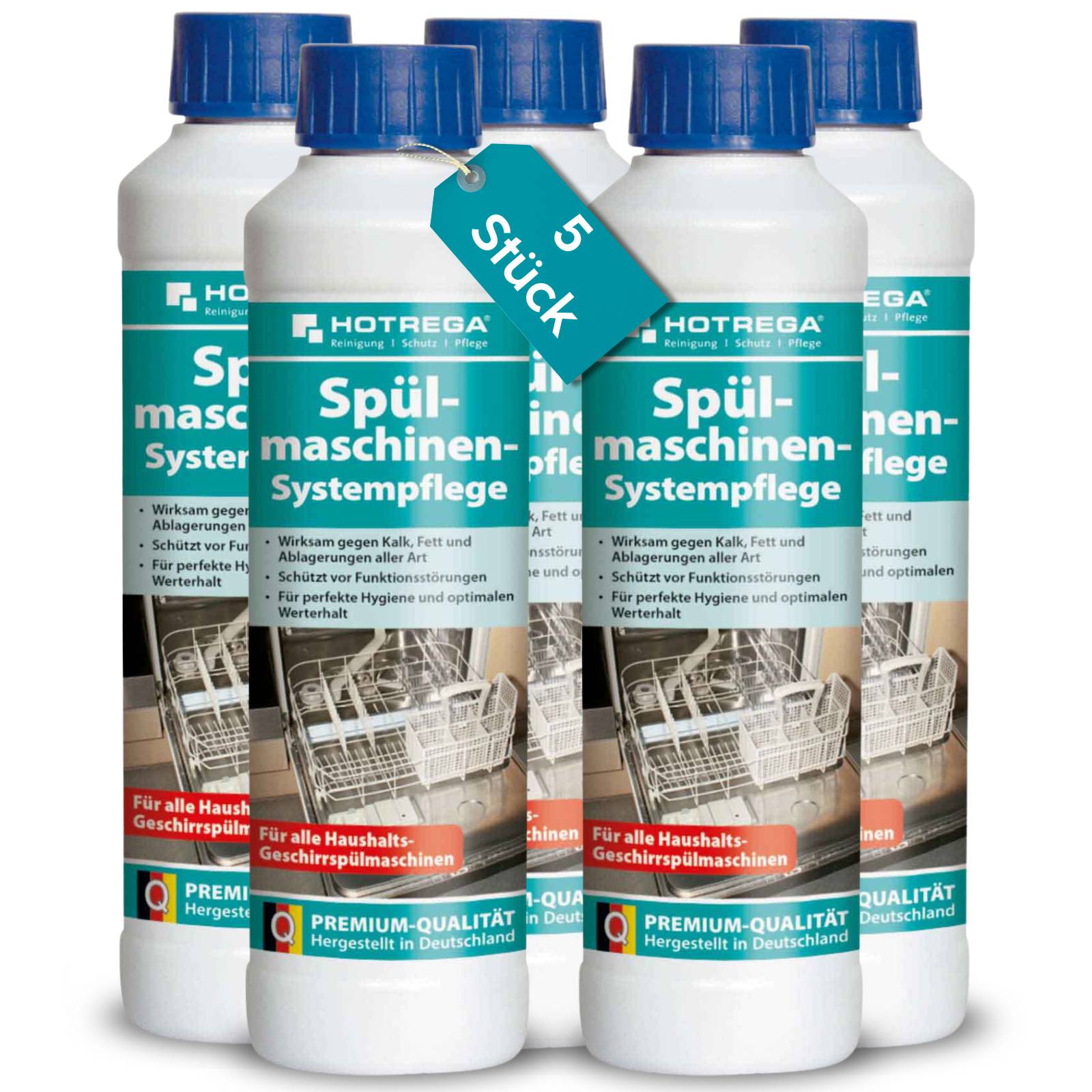 HOTREGA Spülmaschinenreiniger Sets - Menge:5-0