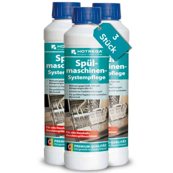 HOTREGA Spülmaschinenreiniger Sets - Menge:3