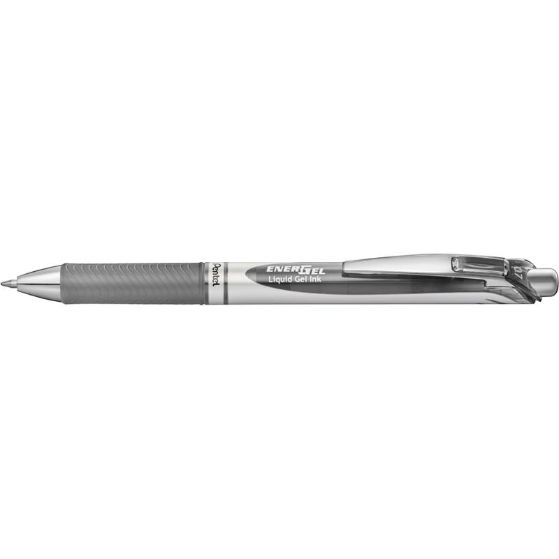 Pentel Energel BL77, Clip, Clip-on-Einziehkugelschreiber, Nachfüllbar, Grau, 1 Stück(e)-0