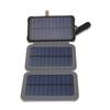 Tragbarer solarbetriebener Handkurbel-Generator Dynamo-Power Bank mit LED-Taschenlampe 0,4-3 Watt