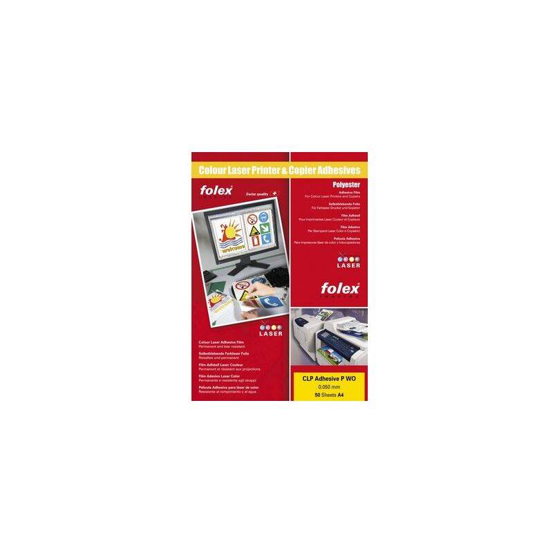 FOLEX Color-Laserfolie CLP Adhesives P WO, DIN A4-0