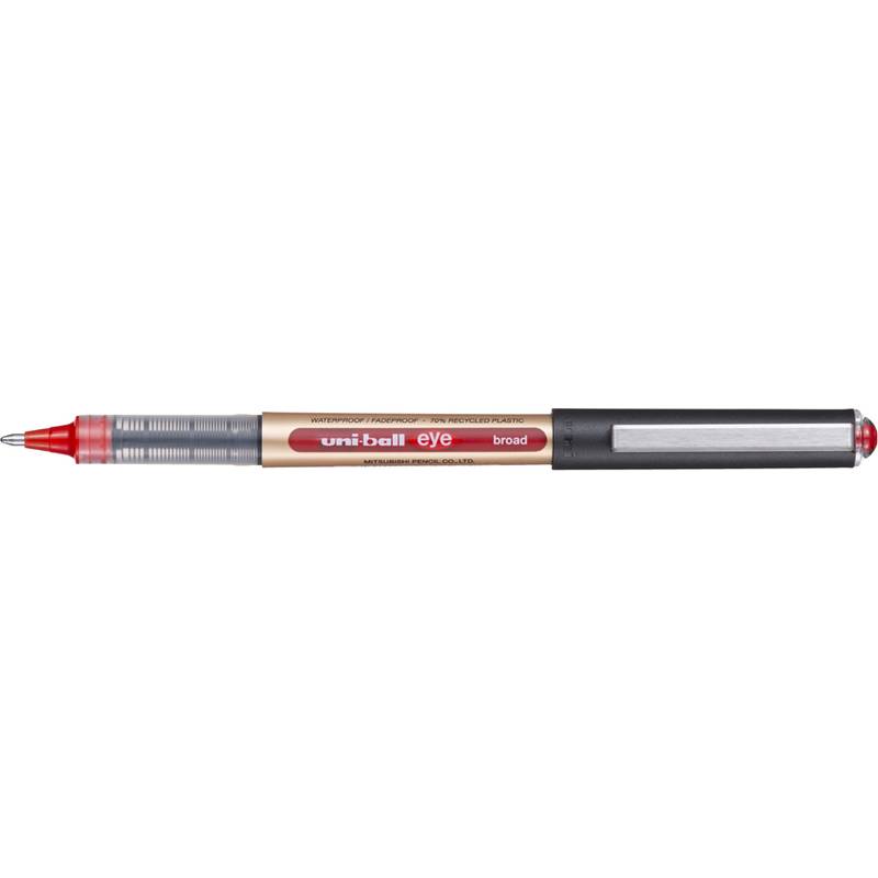 uni-ball Tintenroller eye broad UB150/10E, rot