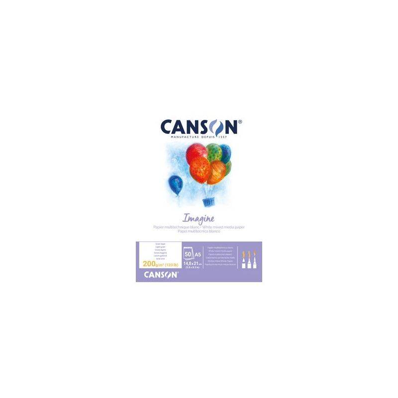 CANSON Skizzenblock Imagine, DIN A2, 200 g/qm-0