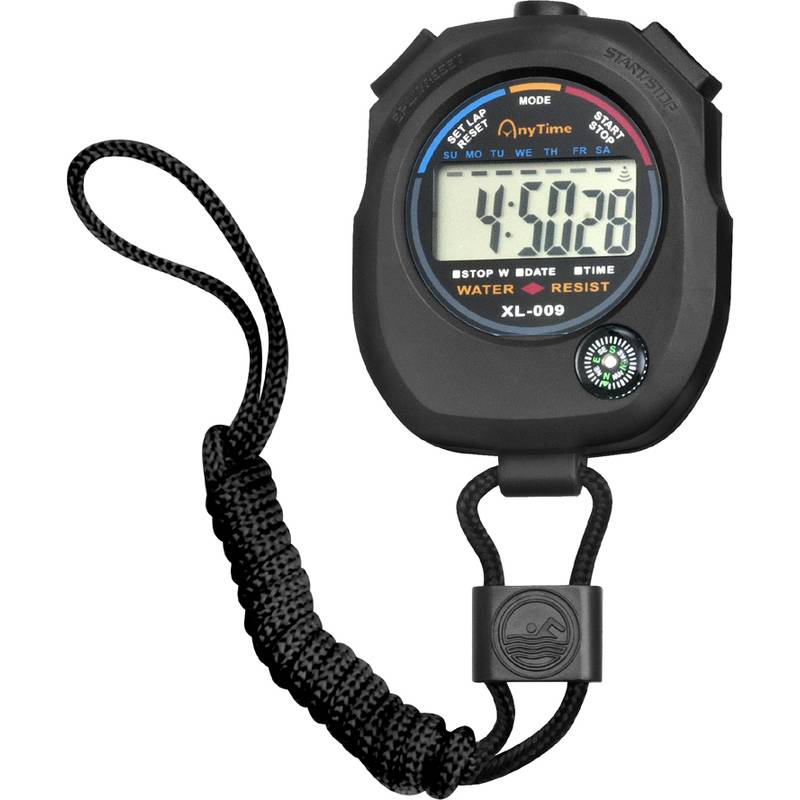 Wonday Stoppuhr mit Alarm, schwarz-0