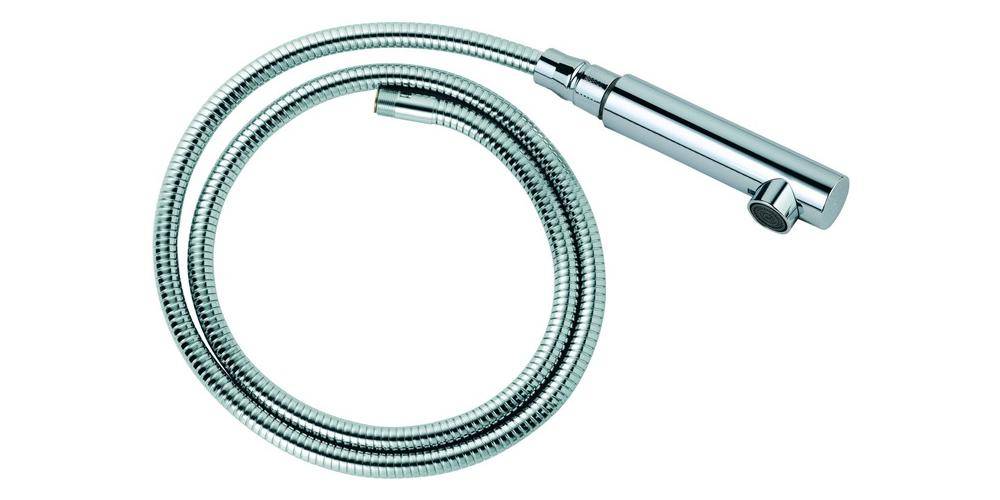 Grohe Auslaufbrause für Minta Einhand-Spültischbatterie, Chrom, 46590000-0
