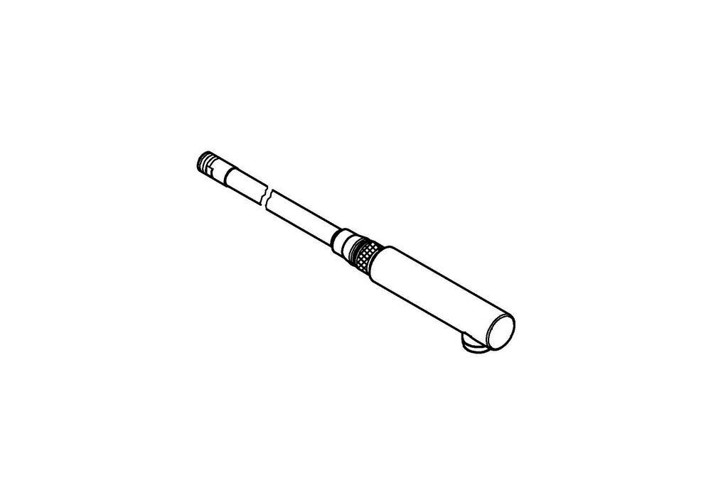 Grohe Auslaufbrause für Minta Einhand-Spültischbatterie, Chrom, 46590000-1