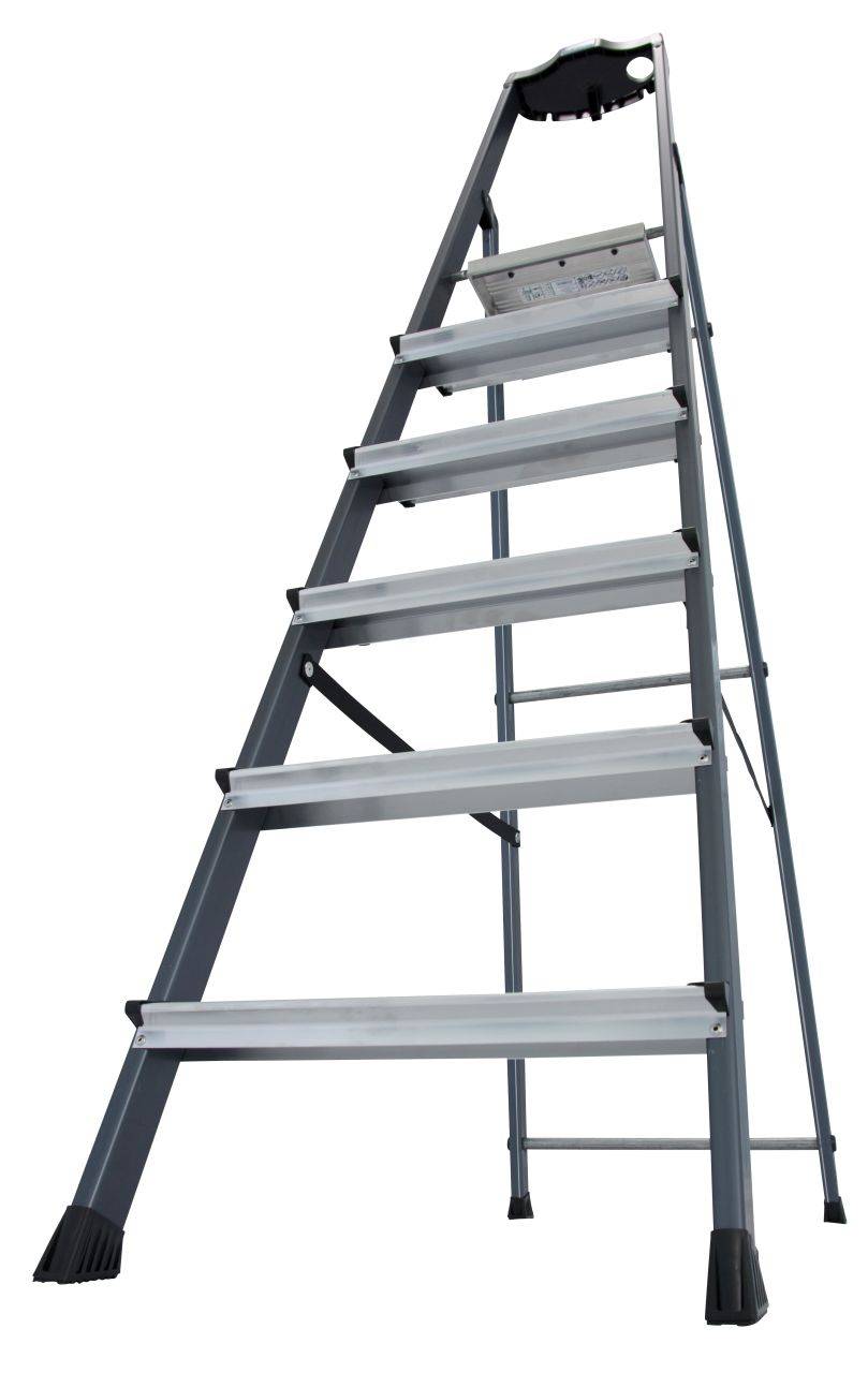 Securo Stehleiter 1x6 Stu.elox.-2