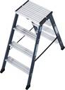 SePro D Doppelleiter elox. 2x4 Stu.-0