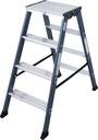 SePro D Doppelleiter elox. 2x4 Stu.-1