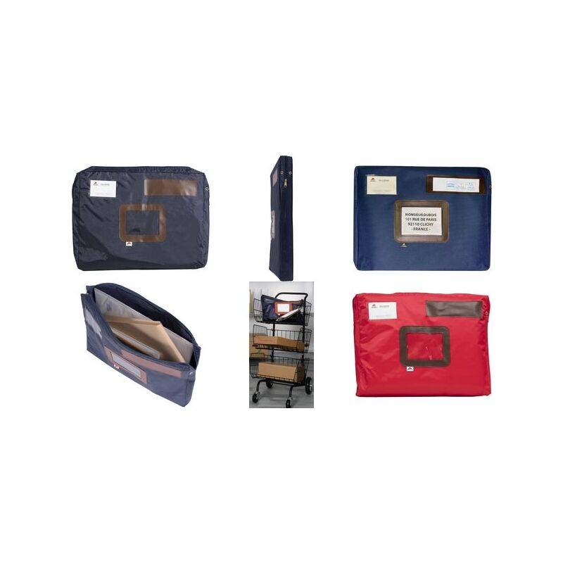 ALBA Banktasche "POCSOU B" mit Dehnfalte, Polyester, blau-0