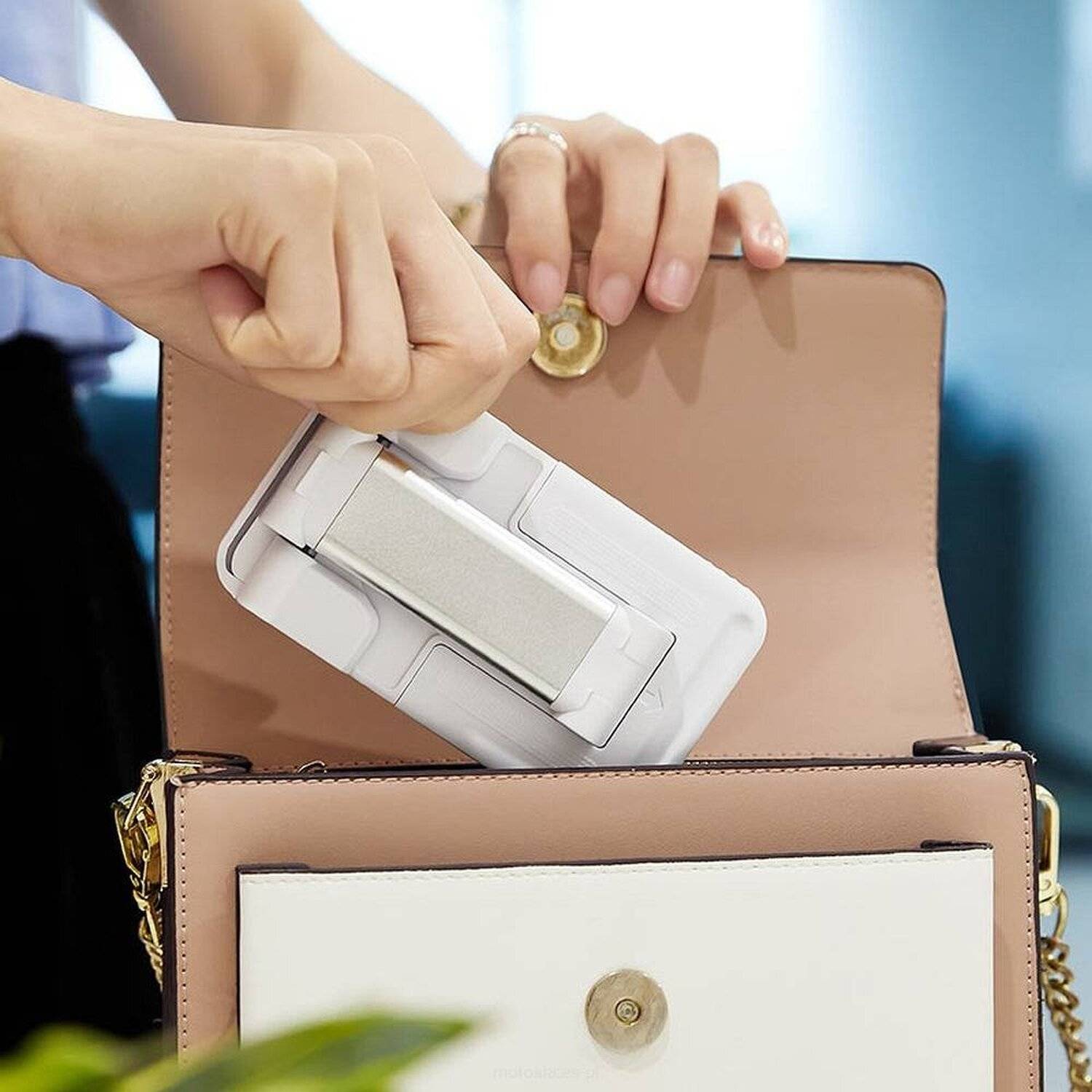 HOCO Handy Tablet Halterung Schreibtisch Ständer Tischhalter klappbar 4,7-10" weiß-1