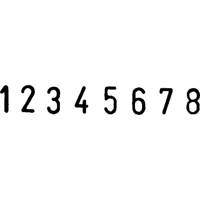 trodat Ziffernstempel Professional 4.0 5558, 8-stellig-0