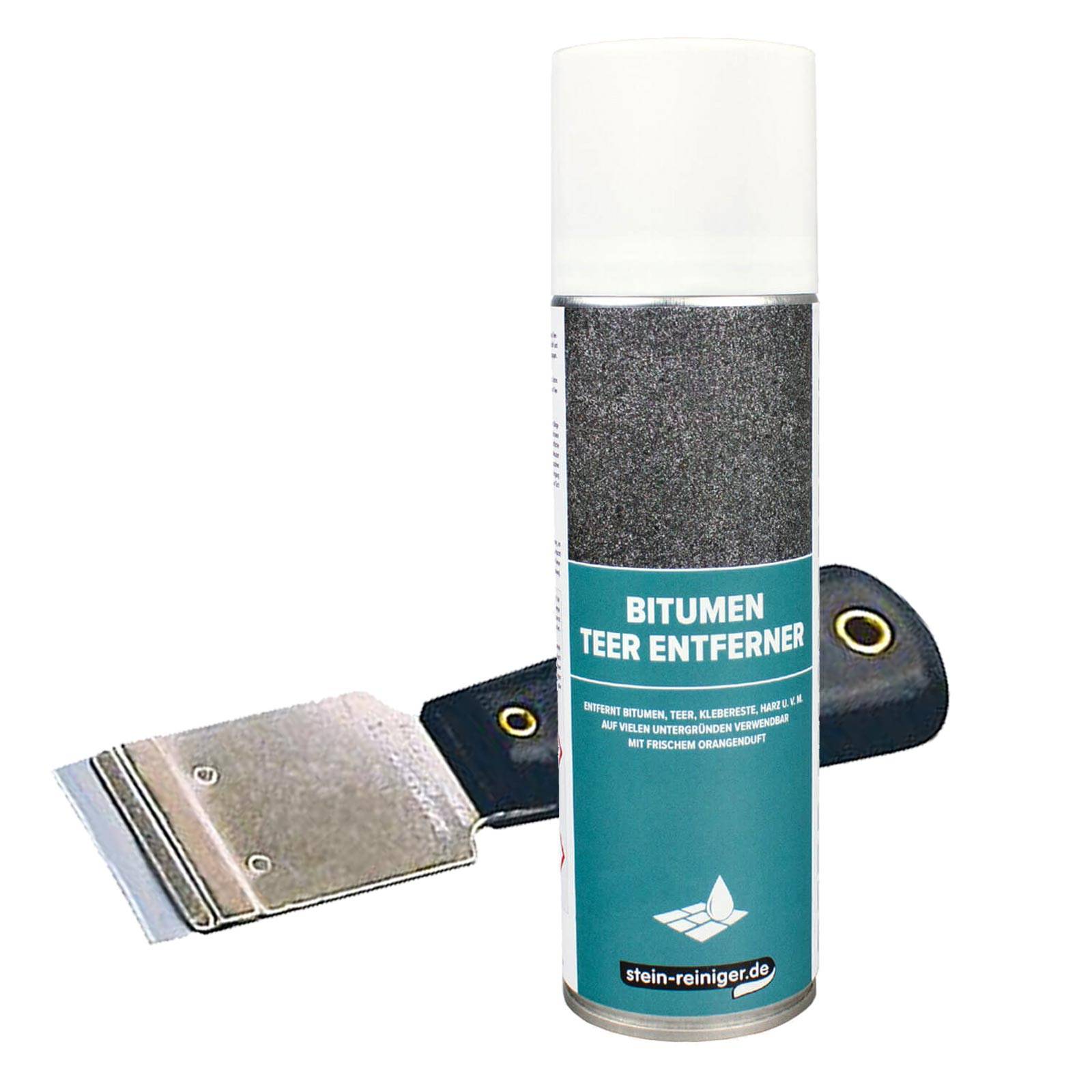 stein-reiniger.de Bitumen Teer Entferner 300 ml inkl. Reinigungsschaber-0