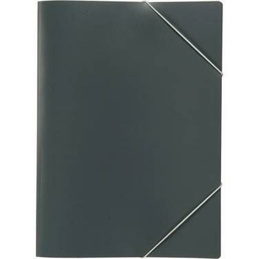 Eckspanner A4 PP anthrazit