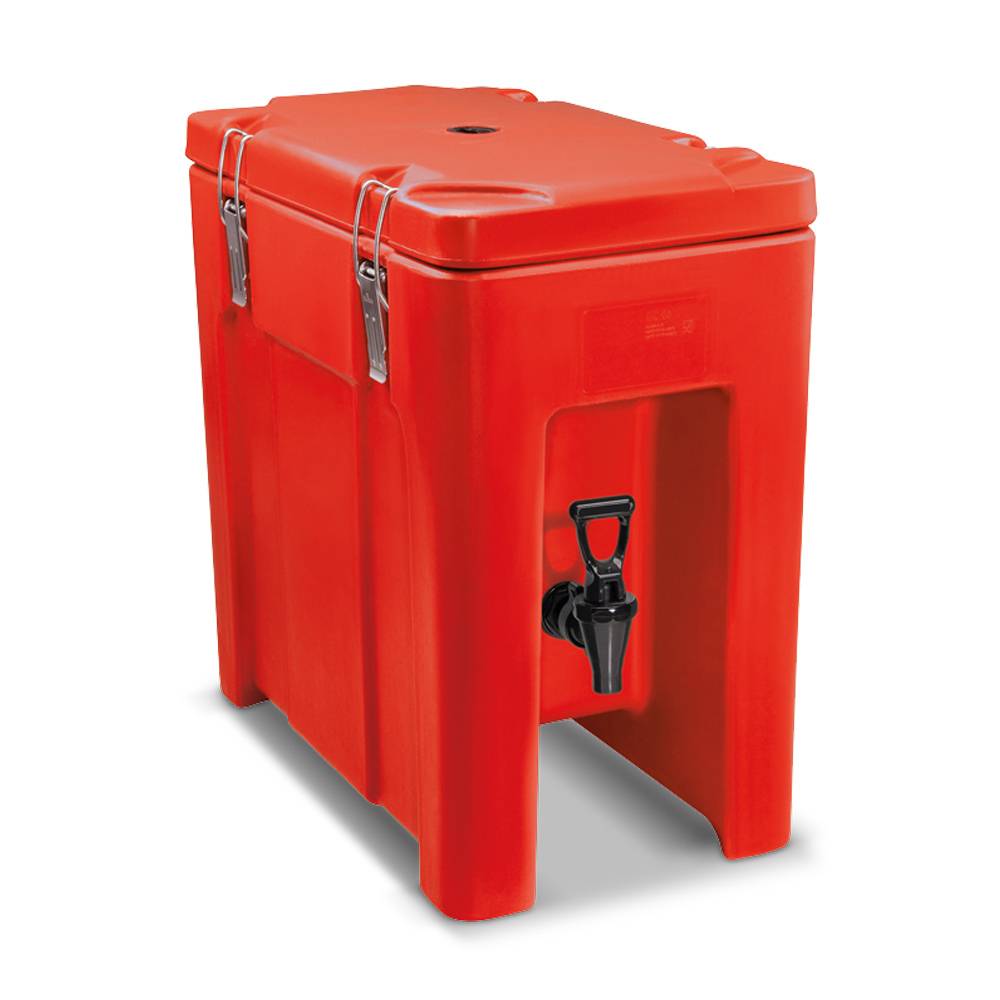 ETERNASOLID ISO-Getränkebehälter QC 10, 10 Liter, Rot-0
