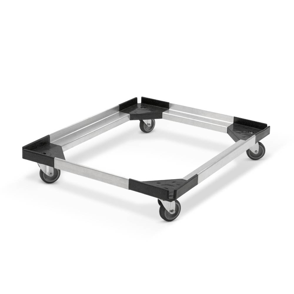 ETERNASOLID Rollenuntergestell GN aus Aluminium/ABS-Kunststoff für EPP Thermoboxen Toplader-0