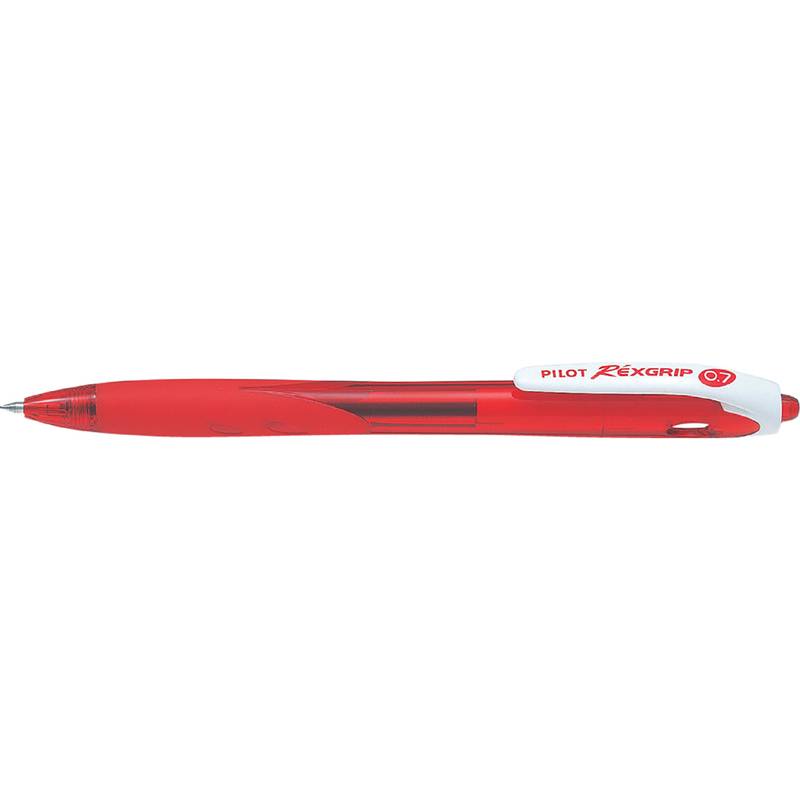 PILOT Druckkugelschreiber REXGRIP Begreen, F, rot-0