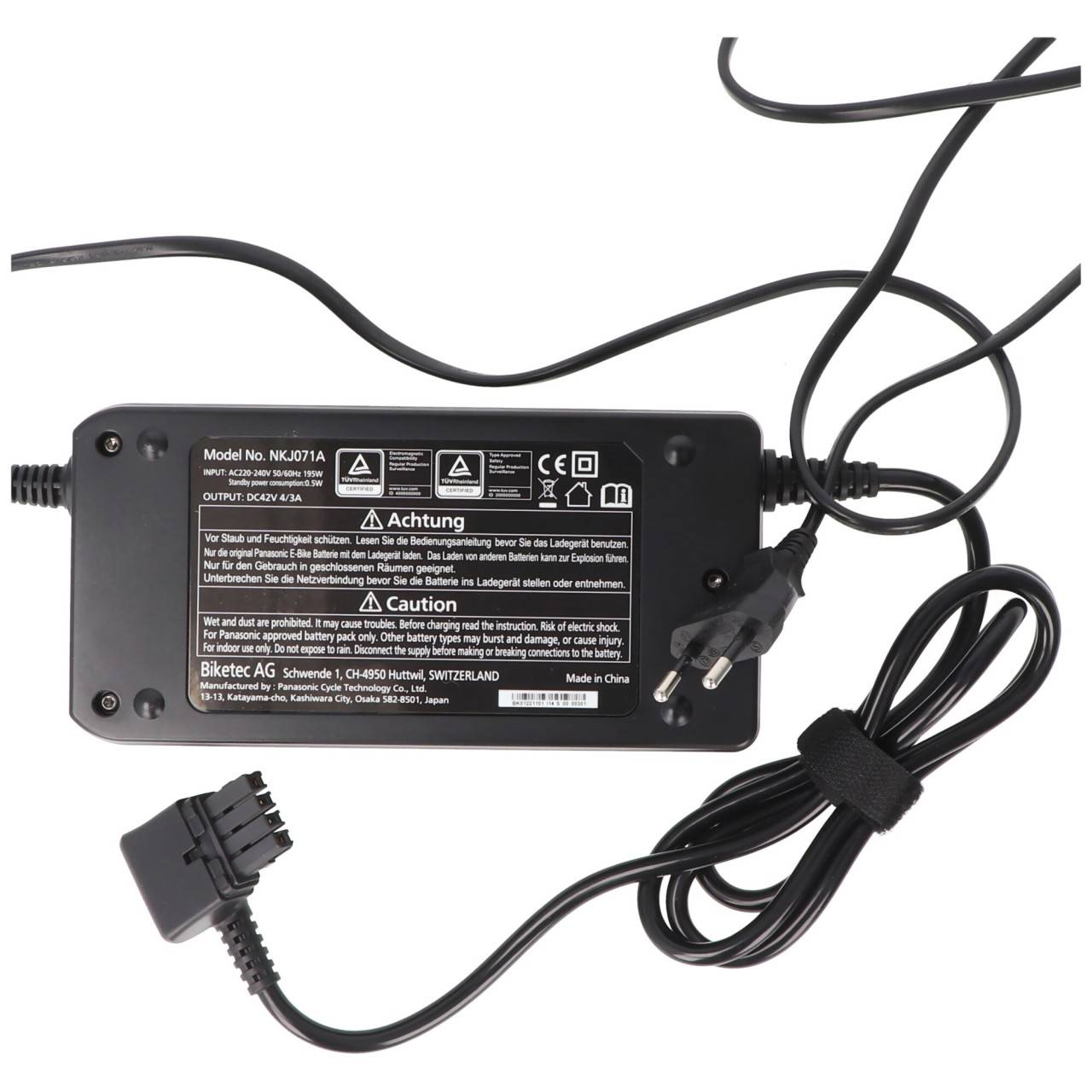 42V Panasonic Schnell-Ladegerät NKJ071A 36V 4A für NextGeneration Akku Panasonic, Gazelle-2