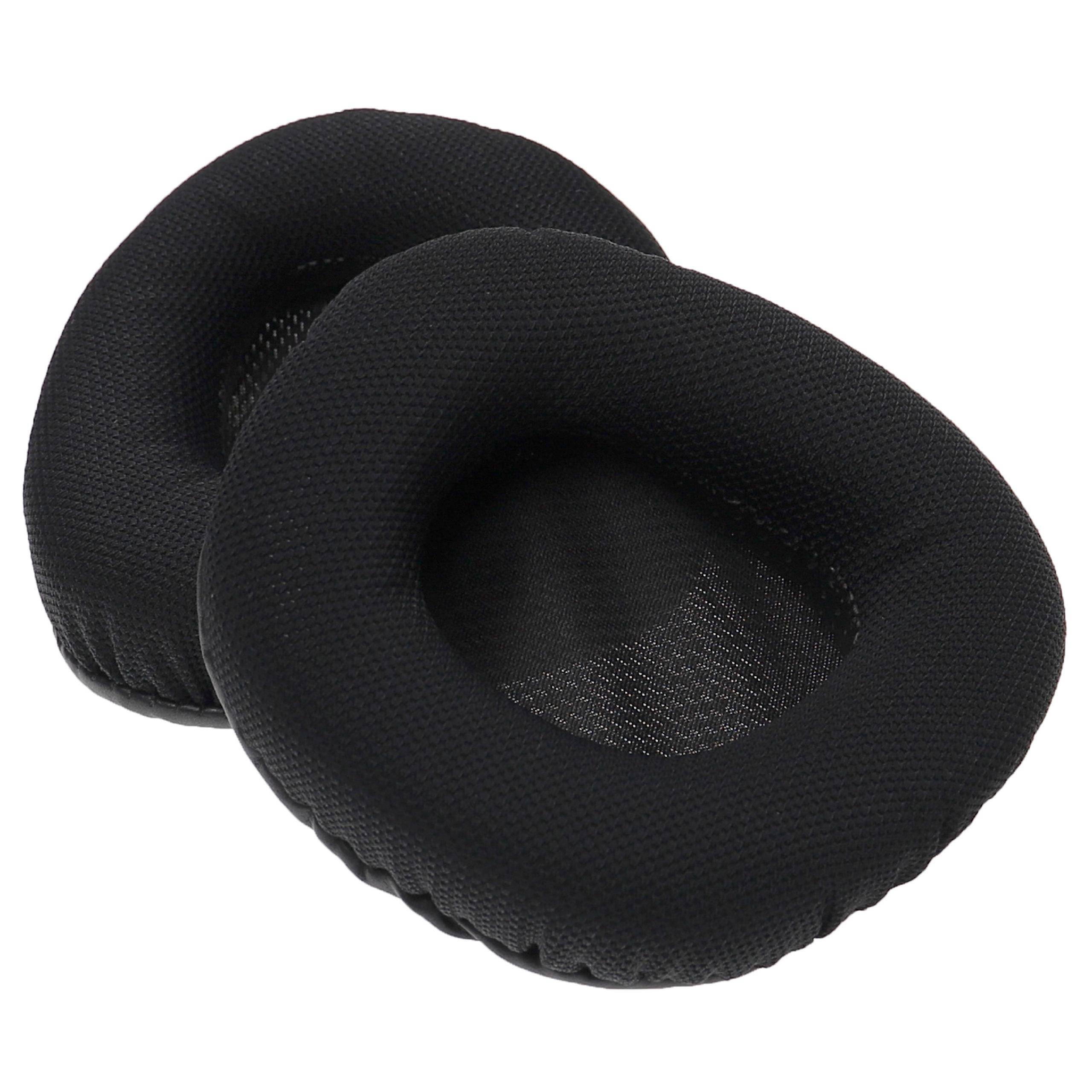 vhbw Ohrpolster kompatibel mit Corsair Void PRO RGB Kopfhörer Headset | Kunststoff Schwarz-3