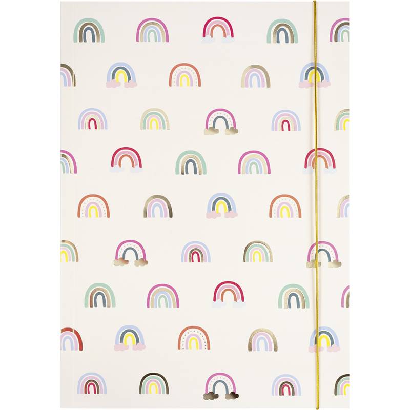 folia Zeichnungsmappe HOTFOIL "Rainbows", Karton, DIN A3