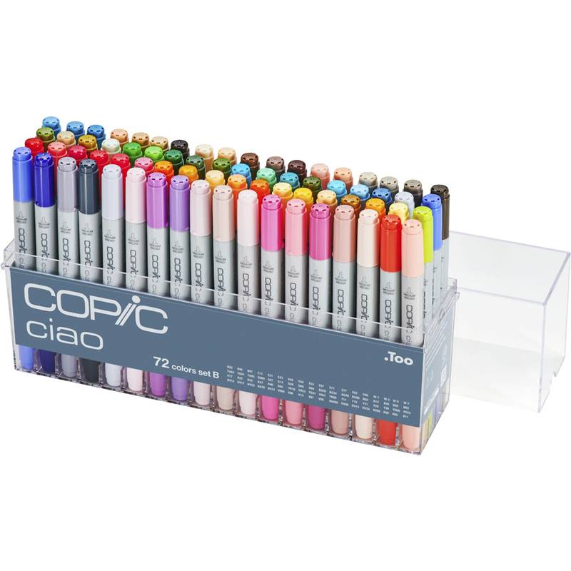 COPIC Marker ciao, 72er Set B-0