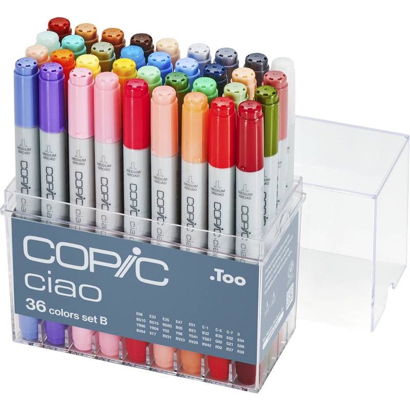 COPIC Marker ciao, 36er Set B-0