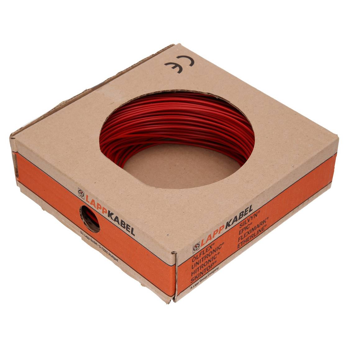 Lapp 4520043 PVC Einzelader H07V-K 4 mm² Rot-0