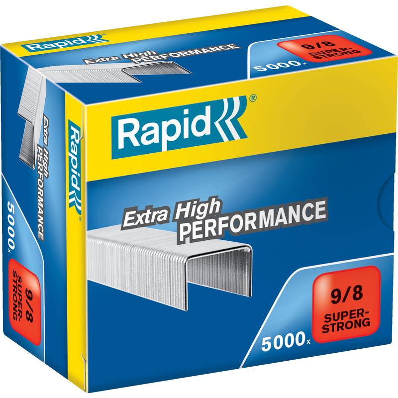 Rapid Heftklammern Super Strong 9/8, galvanisiert-0