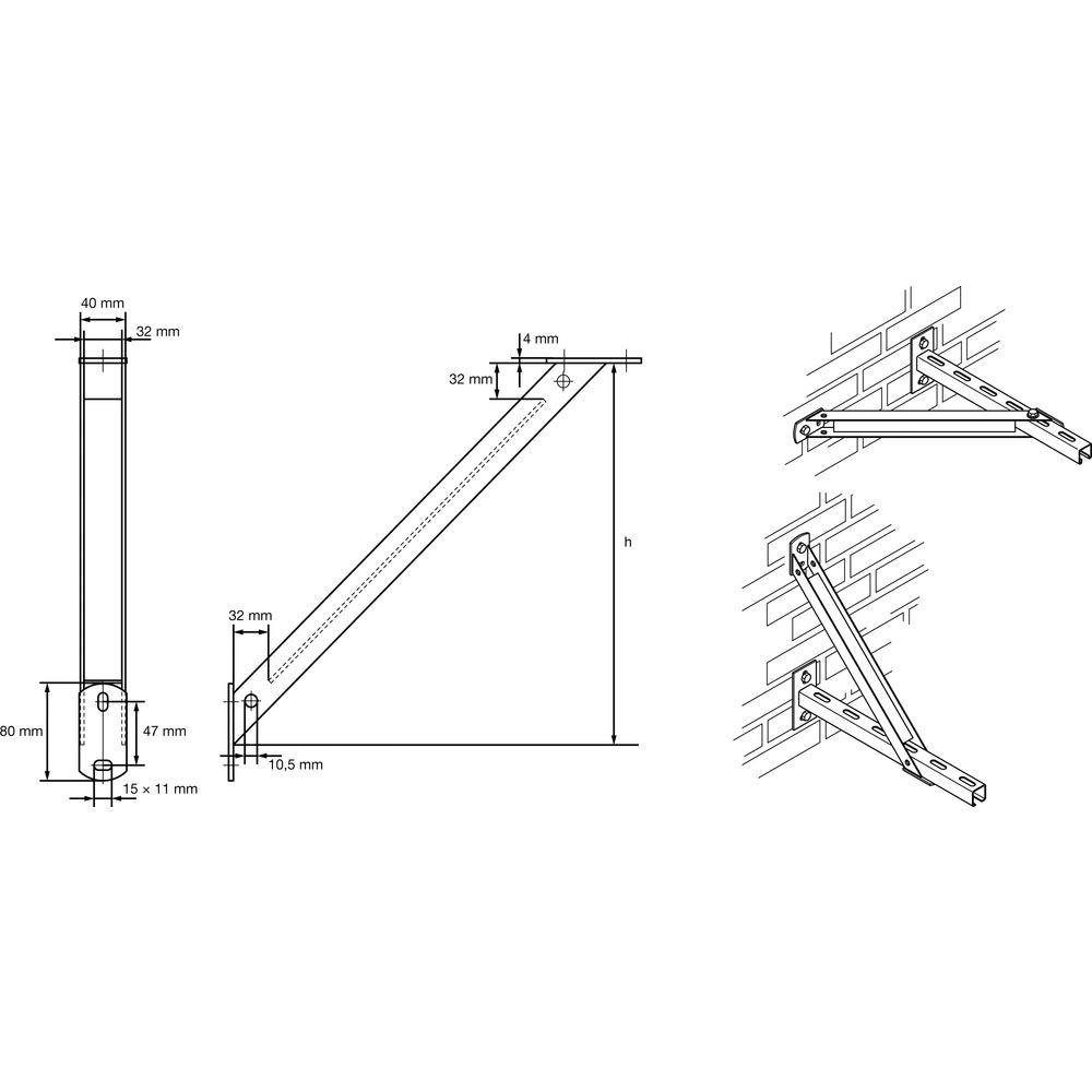WALRAVEN Konsolenstützbalken | KONSOLENSTÜTZBALKEN VZ 250MM-2