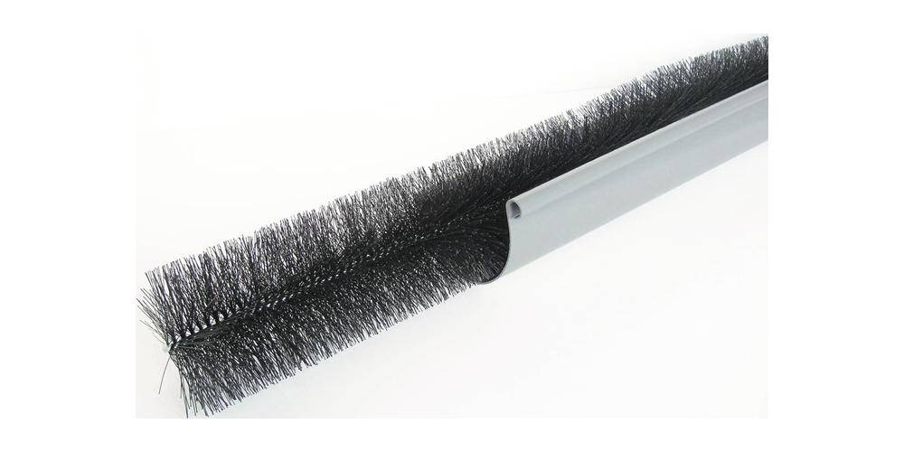Rinnenraupe B.100-125mm L.1,2m schwarz PROTEKTOR-0