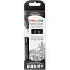 Permanent Fineliner S20P-5 pigmentierter Tinte 5 Stück sortiert schwarz.