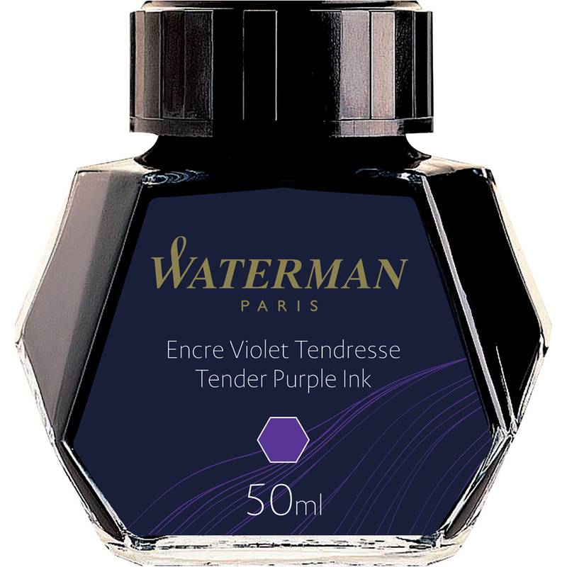 Waterman S0110750, Violett, Schwarz, Transparent, Füllfederhalter, 50 ml, 1 Stück(e)-0
