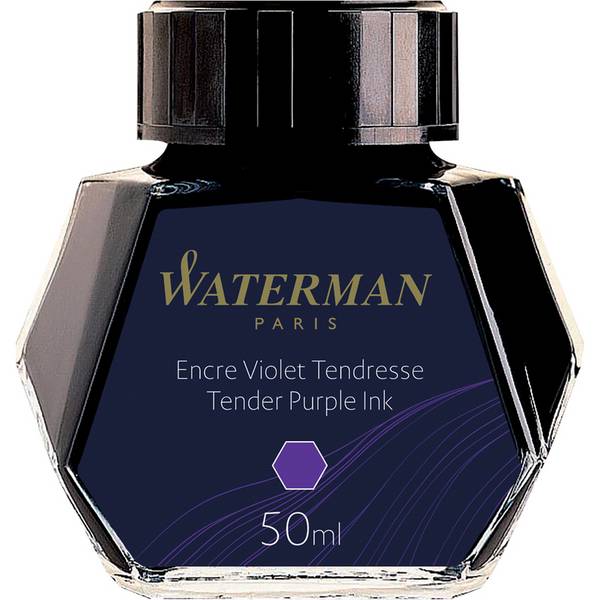 Waterman S0110750, Violett, Schwarz, Transparent, Füllfederhalter, 50 ml, 1 Stück(e)