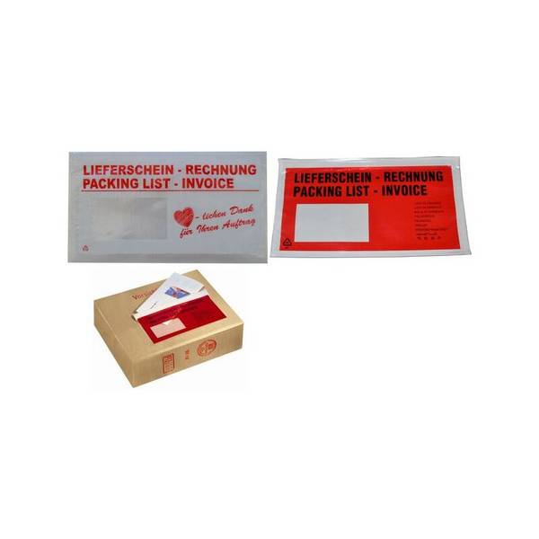 Lieferscheintasche, DIN lang, mit Aufdruck (8742512)
