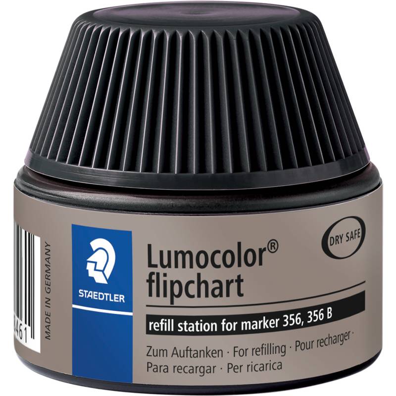 Nachfülltinte Flipchartmarker schwarz-0