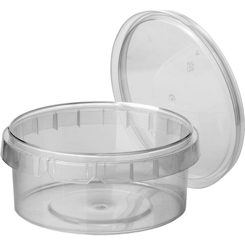PAPSTAR Feinkost-Becher, rund, 480 ml, transparent-0