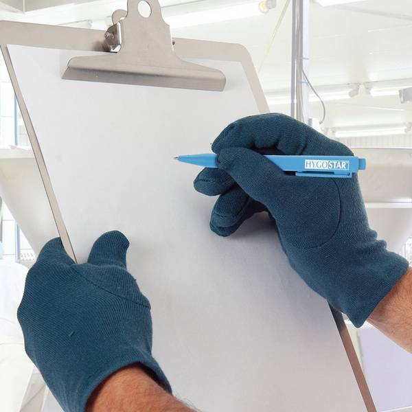 HYGOSTAR Druckkugelschreiber DETECT, detektierbar, blau