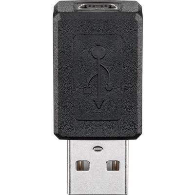 Goobay USB 2.0 Hi-Speed Adapter - USB 2.0-Stecker (Typ A) > USB 2.0-Mini-Buchse (Typ B, 5-Pin)