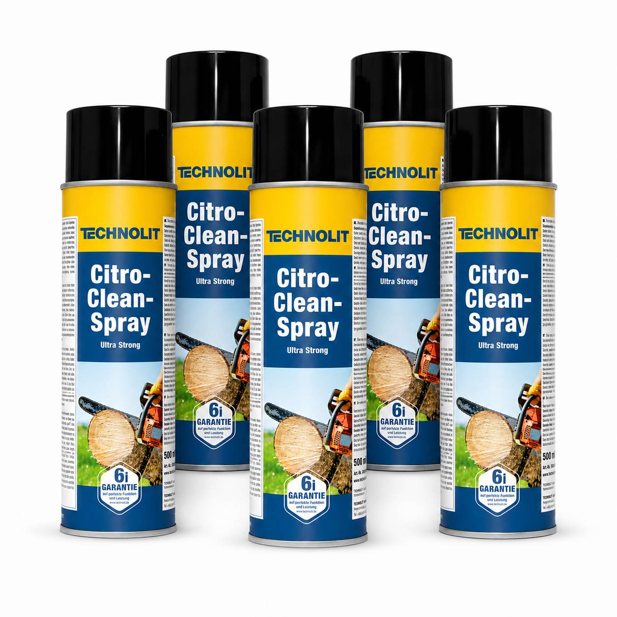 TECHNOLIT Citro-Clean-Spray Ultra-Strong 500 ml - Menge:5-0
