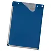 Auftragstasche PVC m.Umbug-Verschweißung DIN A4 blau EICHNER