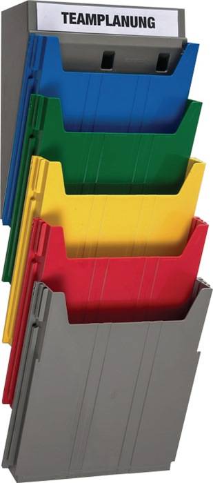 Auftragstasche PVC m.Umbug-Verschweißung DIN A4 blau EICHNER-4