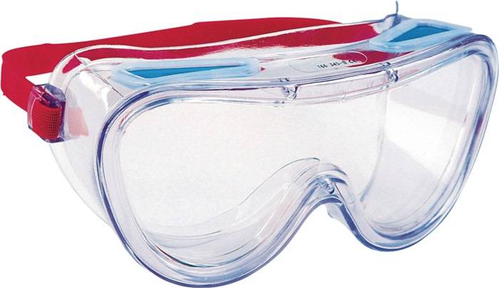Vollsichtschutzbrille Vistamax VNC EN 166 Rahmen klar,Scheibe klar,kratzfest-0